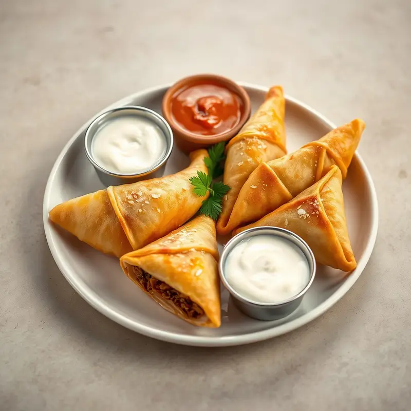 Samosa Hackfl.