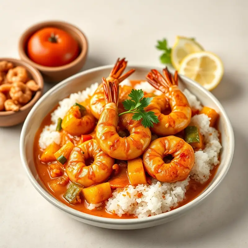 Spez. Shrimps Curry