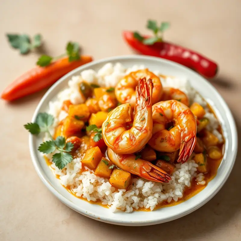 Spez. Shrimps Curry