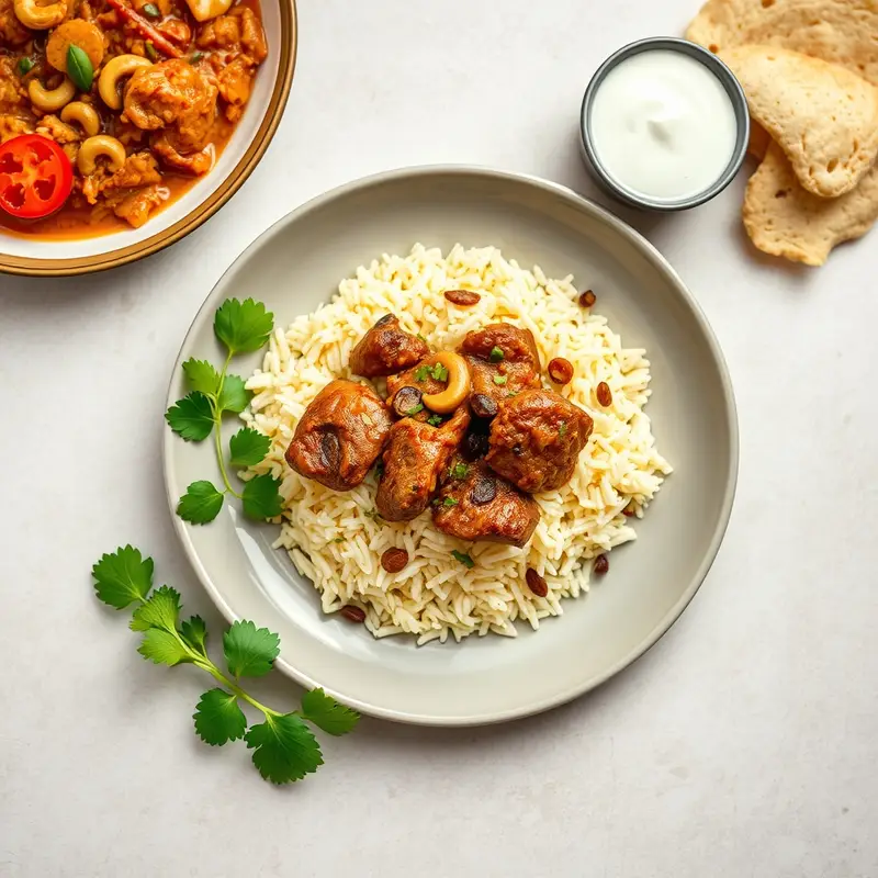 Lamm Biryani