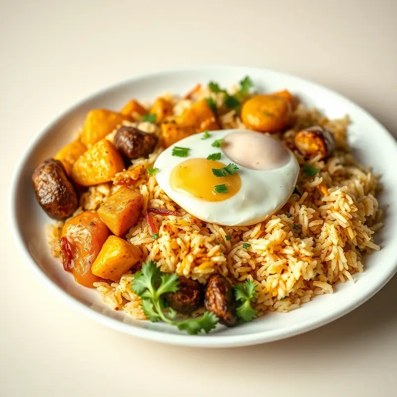 Aloo-Anda Biryani