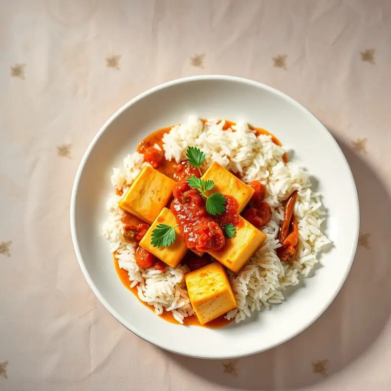 Tofu Do Pyaza Tofu