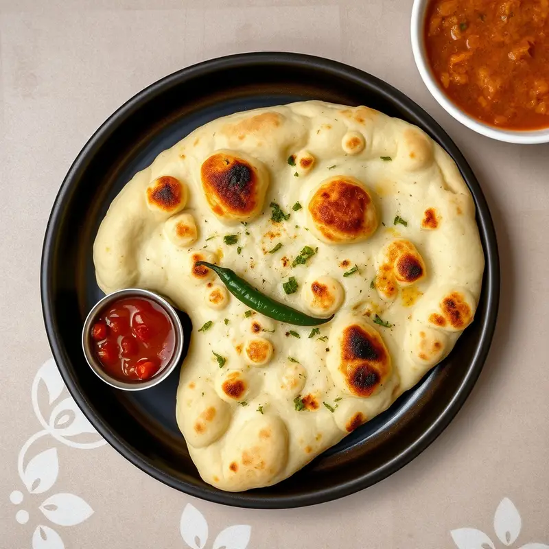 Chili Lassan Naan