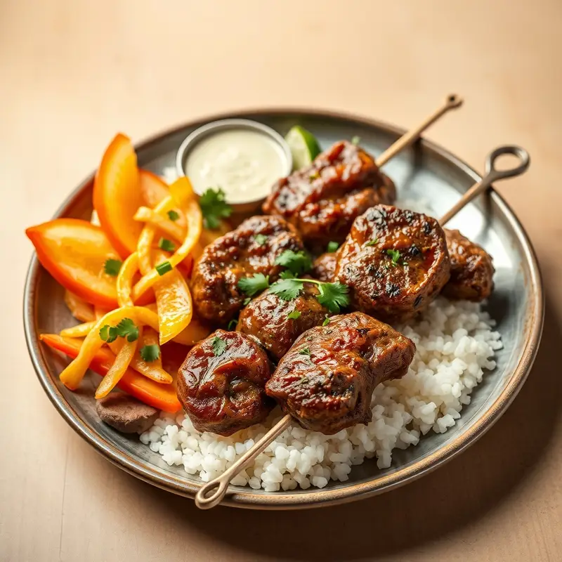 Lamm Seekh Kebab