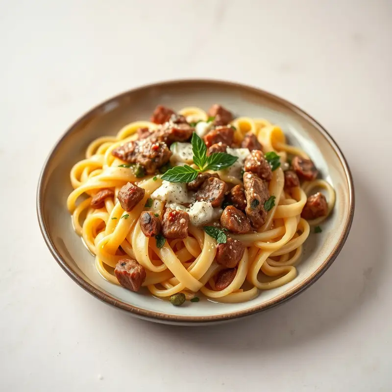 Pasta Jägersoße