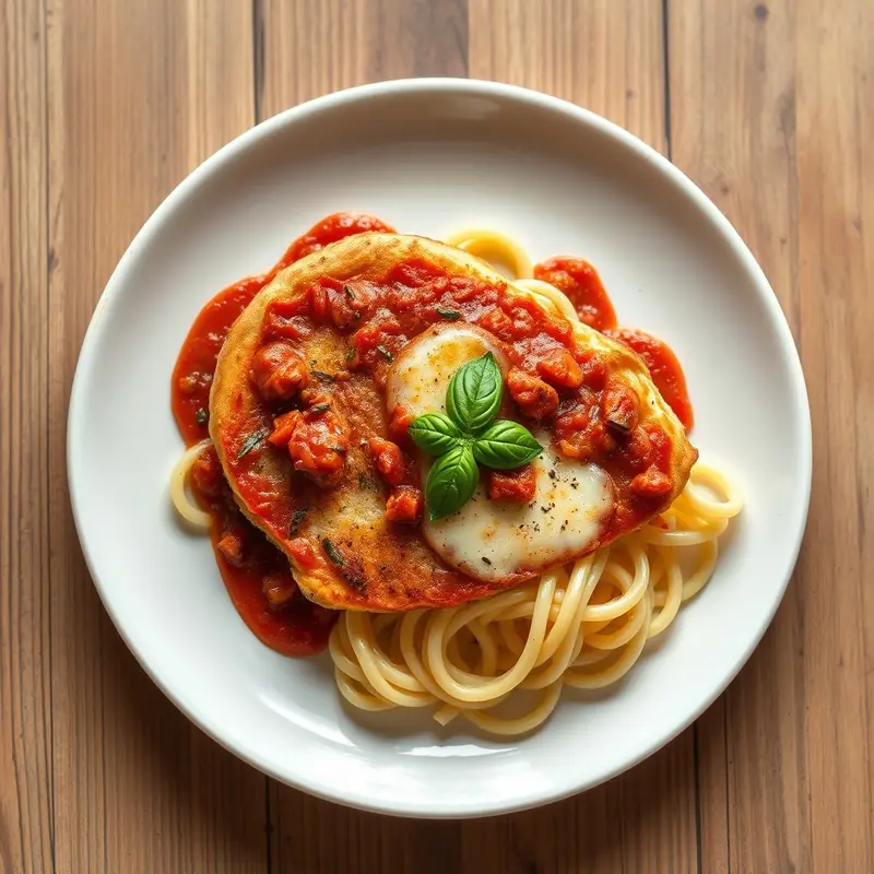 Schnitzel Bolognese