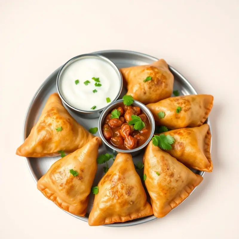 Chole-Chana Samosa