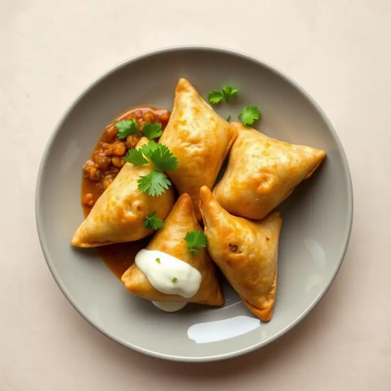 Chole-Chana Samosa