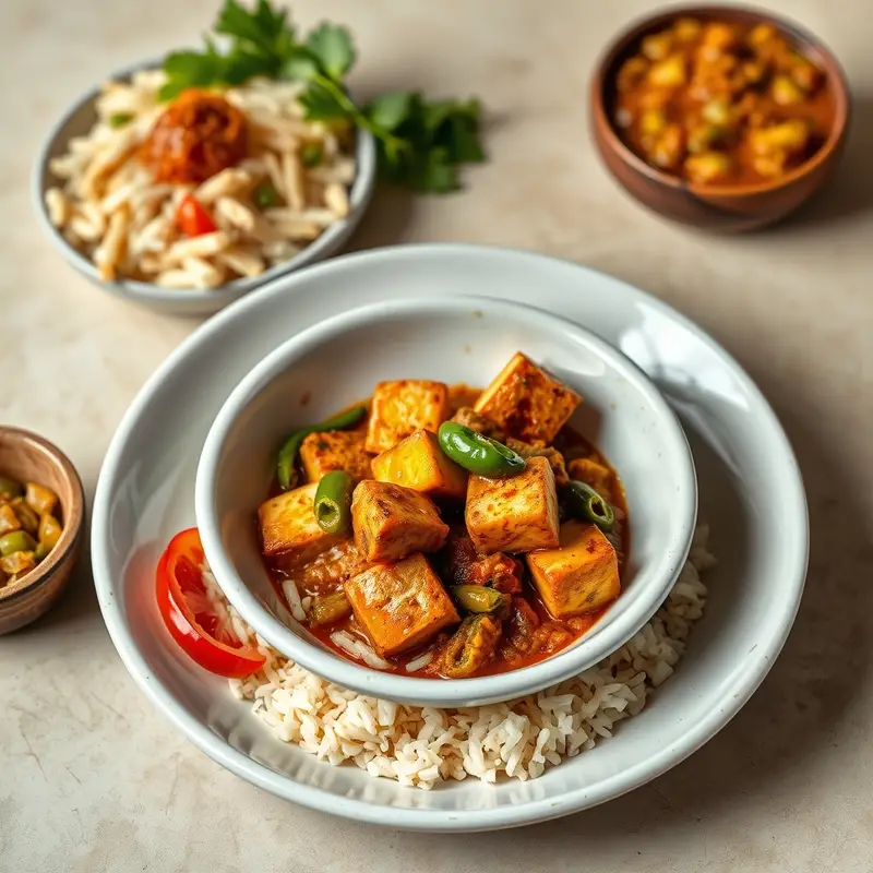 Dhaba Tofu Chili