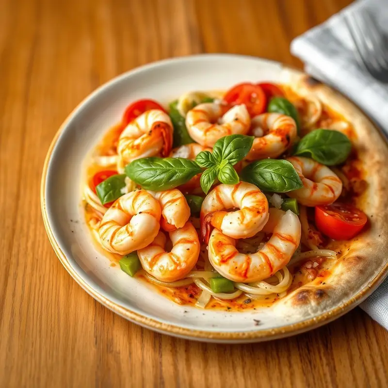 Shrimps Salat